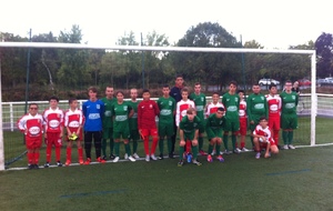 Résultat match amical U13