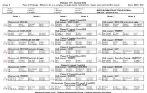 Plateaux Printemps U11 équipe 2