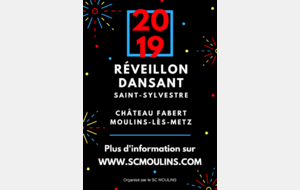 Réveillon dansant du 31 décembre 2018