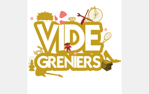 Vide-greniers du 30 juin 2019