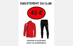 Survêtement du club