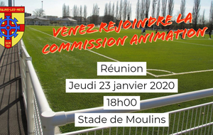Réunion Commission Animation