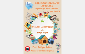 Collecte solidaire animale 