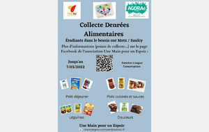 Collecte pour les étudiants dans le besoin