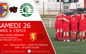 Affiche de match U17 A