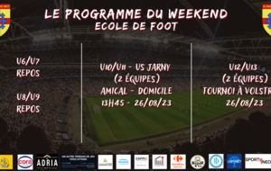 Programme de l'école de foot