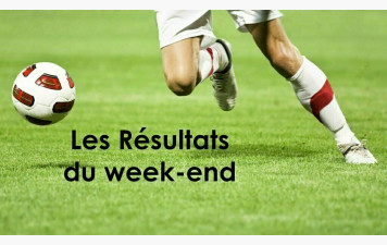Les résultats du weekend