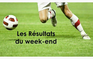 Les résultats du weekend