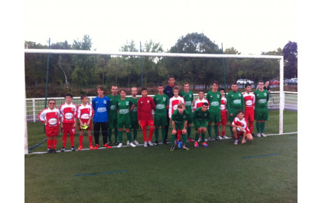 Résultat match amical U13