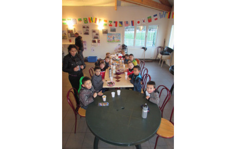 Un petit goûter avec les petits U6 &amp; U7 