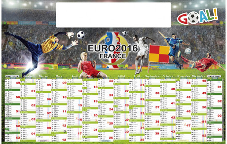 Distribution des Calendriers 2016 le 19/12 pour les U6 à U13