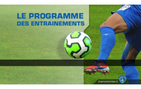 Programme de reprise U14/U15