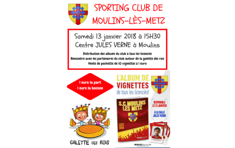 Distribution de l'album du club