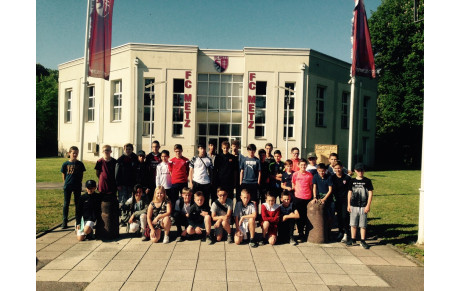 Sortie au FC Metz pour la section sportive scolaire