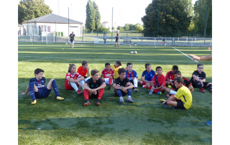 Séance U13 du mercredi 22 août 2018
