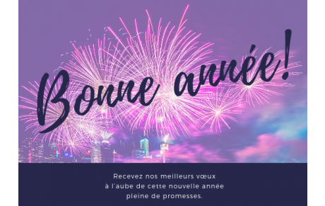 Bonne année 2019
