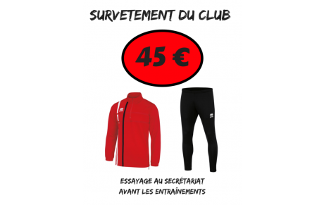 Survêtement du club