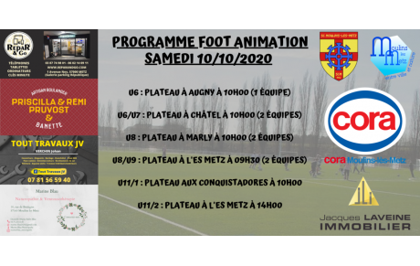 Programme FOOT ANIMATION