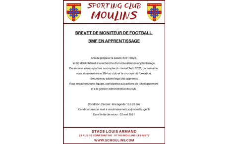 Offre d'emploi