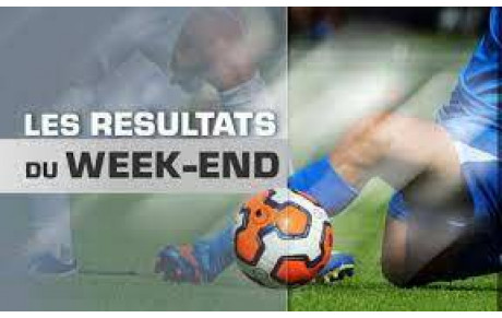Résultats du weekend en compétition