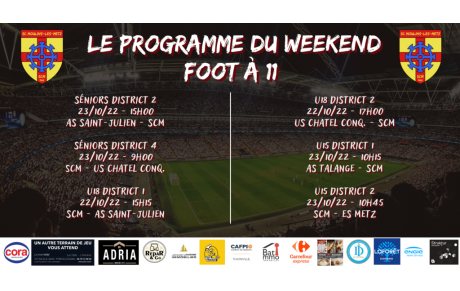 Le programme foot à 11