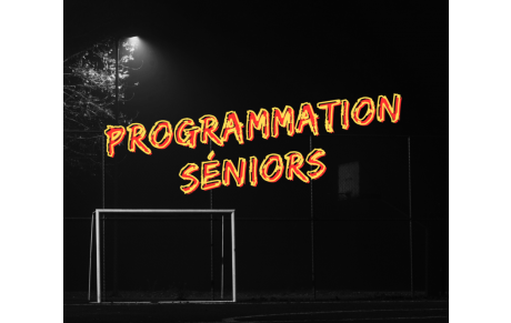 Programmation Séniors
